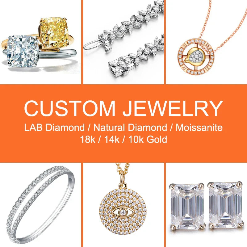 1ct 1.5ct 2ct 2.5 3ct 5ct HPHT CVD Diamond IGI Certificate Cushion cut lab grown diamonds