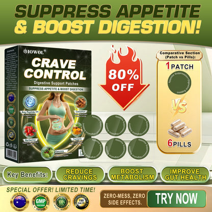 IOWOL ®APPETITE CONTROL PATCHES! ZERO PILLS & ZERO HUNGER & ZERO STRUGGLE & 100% RESULTS.