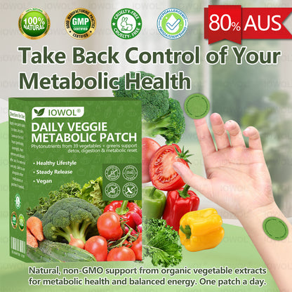 🥦𝐎𝐟𝐟𝐢𝐜𝐢𝐚𝐥 𝐒𝐭𝐨𝐫𝐞 | 𝐈𝐎𝐖𝐎𝐋® 𝐃𝐚𝐢𝐥𝐲 𝐕𝐞𝐠𝐞𝐭𝐚𝐛𝐥𝐞 𝐌𝐞𝐭𝐚𝐛𝐨𝐥𝐢𝐜 𝐏𝐚𝐭𝐜𝐡 𝐮𝐬𝐞𝐬 𝐨𝐫𝐠𝐚𝐧𝐢𝐜 𝐯𝐞𝐠𝐞𝐭𝐚𝐛𝐥𝐞 𝐞𝐱𝐭𝐫𝐚𝐜𝐭𝐬 𝐚𝐧𝐝 𝐩𝐡𝐲𝐭𝐨𝐧𝐮𝐭𝐫𝐢𝐞𝐧𝐭𝐬 𝐟𝐫𝐨𝐦 𝟑𝟗 𝐯𝐞𝐠𝐞𝐭𝐚𝐛𝐥𝐞𝐬 + 𝐠𝐫𝐞𝐞𝐧𝐬 𝐭𝐨 𝐬𝐮𝐩𝐩𝐨𝐫𝐭 𝐝𝐞𝐭𝐨𝐱, 𝐝𝐢𝐠𝐞𝐬𝐭𝐢𝐨𝐧 & 𝐦𝐞𝐭𝐚𝐛𝐨𝐥𝐢𝐜 𝐫𝐞𝐬𝐞𝐭, 𝐚𝐧𝐝 𝐛𝐨𝐨𝐬𝐭 𝐞𝐧𝐞𝐫𝐠𝐲 𝐟𝐨𝐫 𝐚𝐥𝐥-𝐝𝐚𝐲 𝐰𝐞𝐥𝐥𝐧𝐞𝐬𝐬.