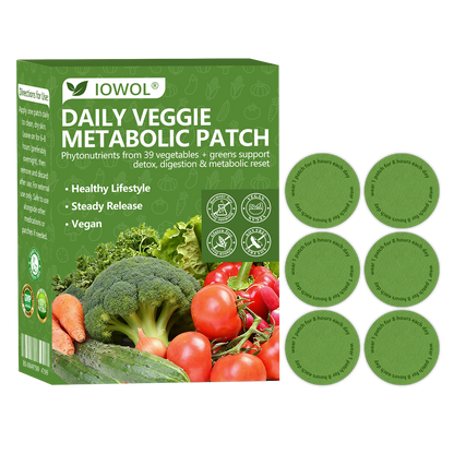 🥦𝐎𝐟𝐟𝐢𝐜𝐢𝐚𝐥 𝐒𝐭𝐨𝐫𝐞 | 𝐈𝐎𝐖𝐎𝐋® 𝐃𝐚𝐢𝐥𝐲 𝐕𝐞𝐠𝐞𝐭𝐚𝐛𝐥𝐞 𝐌𝐞𝐭𝐚𝐛𝐨𝐥𝐢𝐜 𝐏𝐚𝐭𝐜𝐡 𝐮𝐬𝐞𝐬 𝐨𝐫𝐠𝐚𝐧𝐢𝐜 𝐯𝐞𝐠𝐞𝐭𝐚𝐛𝐥𝐞 𝐞𝐱𝐭𝐫𝐚𝐜𝐭𝐬 𝐚𝐧𝐝 𝐩𝐡𝐲𝐭𝐨𝐧𝐮𝐭𝐫𝐢𝐞𝐧𝐭𝐬 𝐟𝐫𝐨𝐦 𝟑𝟗 𝐯𝐞𝐠𝐞𝐭𝐚𝐛𝐥𝐞𝐬 + 𝐠𝐫𝐞𝐞𝐧𝐬 𝐭𝐨 𝐬𝐮𝐩𝐩𝐨𝐫𝐭 𝐝𝐞𝐭𝐨𝐱, 𝐝𝐢𝐠𝐞𝐬𝐭𝐢𝐨𝐧 & 𝐦𝐞𝐭𝐚𝐛𝐨𝐥𝐢𝐜 𝐫𝐞𝐬𝐞𝐭, 𝐚𝐧𝐝 𝐛𝐨𝐨𝐬𝐭 𝐞𝐧𝐞𝐫𝐠𝐲 𝐟𝐨𝐫 𝐚𝐥𝐥-𝐝𝐚𝐲 𝐰𝐞𝐥𝐥𝐧𝐞𝐬𝐬.